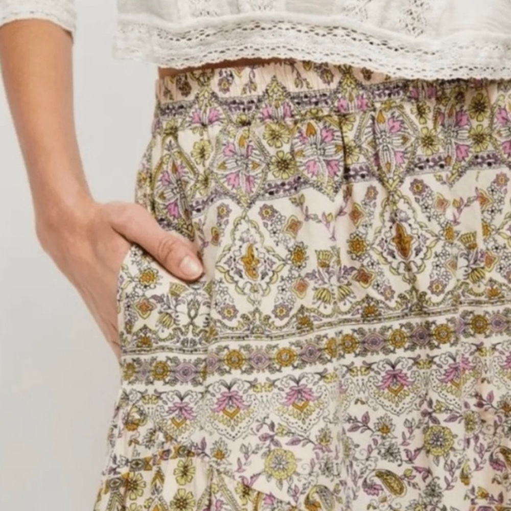 Free People All About The Tiers Skirt, EUC - Picture 6 of 6